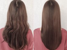 【CASE・1】元々のくせ毛で髪が綺麗に伸ばせない