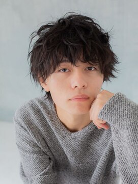ピースパイス(PIESPICE) ラフなニュアンスパーマ・くせ毛ショート