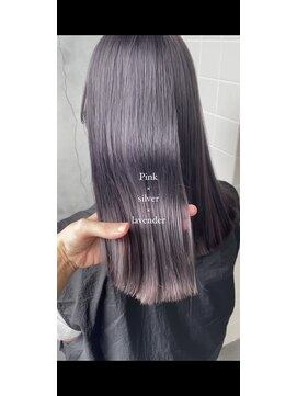 ティティ(TiTi) ブリーチカラー×ラベンダーグレージュ[TiTi_栗林れい]