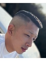 ピシャッとニ代目銀二郎&nbsp;パンチパーマ【広島/理容室/古民家バーバー二代目銀二郎】