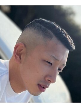 ピシャッとニ代目銀二郎 パンチパーマ【広島/理容室/古民家バーバー二代目銀二郎】