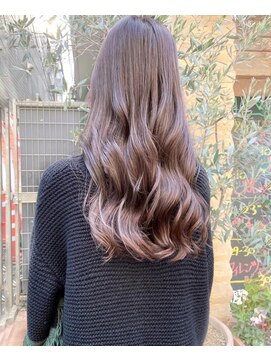 テトラ バイ ネオリーブ 横浜西口店(tetra by neolive) レイヤーカット×ラベンダー