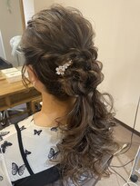 着付けヘアセット専門店 ウィズ(With) 華やかローポニー