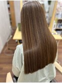 #髪質改善カラー#フルボ酸カラー#レルミストリートメント