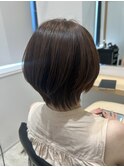 丸みショートボブ