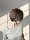 丸みショート/くびれショート/ショートボブ/ボブ