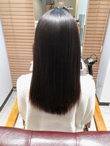 ヘアー ワークス ボナ 前橋店(HAIR WORKS bona.)&nbsp;似合わせカット×髪質改善ケア【ストレート1】