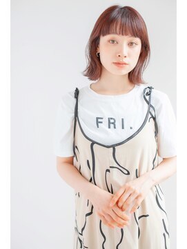 アッシュ 清瀬店(Ash) 10代20代30代『ワイドバングボブ』清瀬店