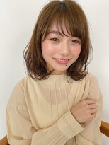 フィルムス 表参道(FILMS)&nbsp;くびれヘア/アプリコットオレンジ/髪質改善/縮毛矯正/表参道