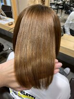 レオン(Re:ON)&nbsp;酸性縮毛矯正×肩上ボブ