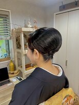 ベルトオブヴィーナス(Belt of venus)&nbsp;【着物ヘア】夜会まき