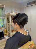 【着物ヘア】夜会まき