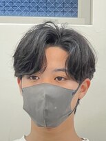 バース 梅田中崎町店(BIRTH)&nbsp;ツイストスパイラルパーマツイストパーマメンズマッシュパーマ