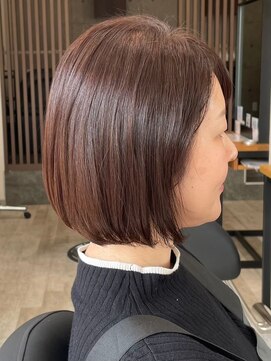 アトリエコア(Atelier Coa) ショートカットショートボブハンサムショートグレージュカラー