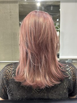 ラック(LUCK) レイヤーロング/バレイヤージュ/シルキーベージュ/船橋