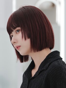 コア 表参道(COA) ボブヘア/レイヤーカット/ウェットヘア/オリーブベージュ/表参道