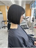愛され顎ラインボブアンニュイ色気色っぽボブウェーブボブ