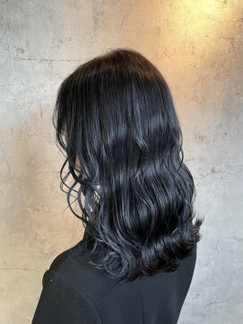 リム(RIM.) ブルーブラック/ダークグレージュ/暗髪カラー