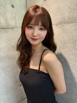 ロンド レア 天神大名店(Lond Le’a)&nbsp;ピンクカラー/暖色カラー/レイヤーカット/韓国ヘア/顔周りカット