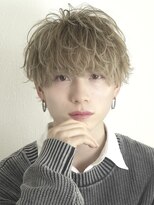 オーシャントーキョー 渋谷神南(OCEAN TOKYO)&nbsp;メンズショート王道マッシュハイトーンブリーチ