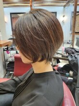 オレンジポップ 蘇我店(ORANGE POP) 丸みのあるショートヘア