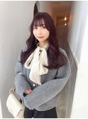 ブリーチなしラベンダーピンク