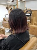 【立町メアリーバイメリー】グラデーションボブ×ピンクベージュ