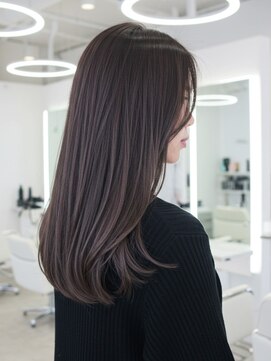 エル 新小岩(elu) 美髪/ワイドバング/レイヤーカット/くすみベージュ/新小岩駅