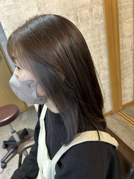 ダブ(DAB) 【鹿沼美容室/イルミナカラー/インナーカラー/白髪ぼかし】