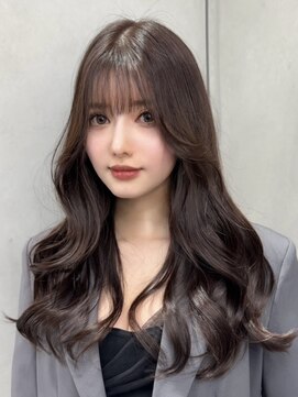 オニキス(ONYX) K08韓国ヘアーハッシュカットレイヤーグレージュブリーチ無し