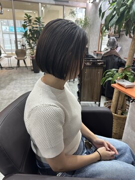 シールドヘアー 沖縄 新都心(C'LD Hair) 那覇美容室/おもろまち美容室/朝が楽になるボブ/ボブ/ミニボブ
