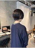 インナーカラーショートヘア