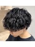 【大人気スタイル☆】メンズカット+波巻きパーマ ¥15950