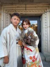 着付け専門スタッフ在籍☆ドレスのお着付け、白無垢、袴のお着付け、アテンドまで全て対応可能となります。