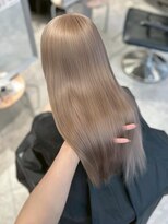 ペレ 梅田(PELE)&nbsp;くびれヘア／アプリコットオレンジ/夏のヘアアレンジ/梅田