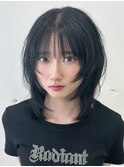 ボブウルフ/ウルフカット/クラゲウルフ