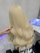 ミニョン(mignon)&nbsp;韓国/ダブルカラー/ブリーチ/ピンク/学割U24/新越谷/南越谷/草加