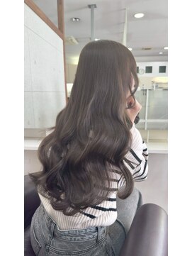 グレージュ/アッシュグレー/透明感カラー