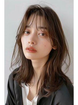 【ZEAL天神】シースルーバング＋ガーリーブラウン★New Open