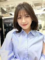 ケーツー心斎橋 クイーンズガーデン バイ ケーツー(K two QUEEN'S GARDEN by K two)&nbsp;髪質改善/ミディアム/レイヤーカット/やわからボブ