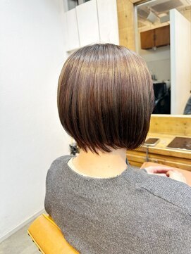 ニューライン 豪徳寺 山下(New-Line) 王道ショートボブ