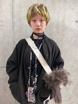 キャロルガーデンズ ボコカ 表参道(Carroll Gardens bococa) ベリーショート_ギザバング_デザインカット_前髪カット