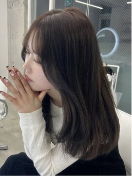 アイシー 表参道(ICY) 透明感暗髪オリーブダークグレージュブラウン