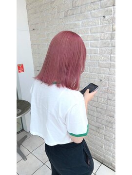 プロデュース 淵野辺店(Produce) ハイライトカラーミルクティーベージュケアブリーチダブルカラ