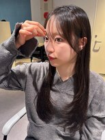 アム(amu) ローレイヤー/ロングレイヤー/シースルーバング/顔まわりカット