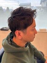メンズダリアヘアーミュウズ 高崎(Men's Dahlia hair mieuxs)&nbsp;４０代　メンズツーブロックショート