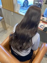 パウダーヘアー ルミニティ(powder hair luminity) ブリーチ無しダブルカラーチョコレートカラー