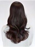 韓国ヘア顔周りレイヤーロングおくれ毛_ba583861
