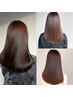【美髪ケアをされたい方】カット+艶カラー+美髪補修orスパ