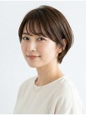 顔まわりすっきりショート